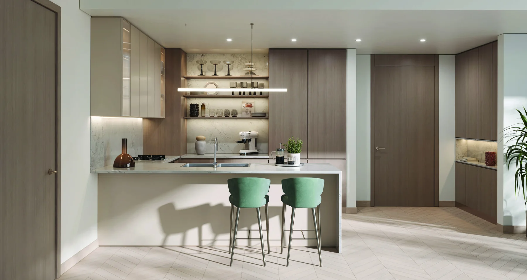 Premium studio interior at Nura